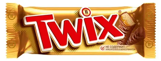 TWIX с карамелью и печеньем, 55 г